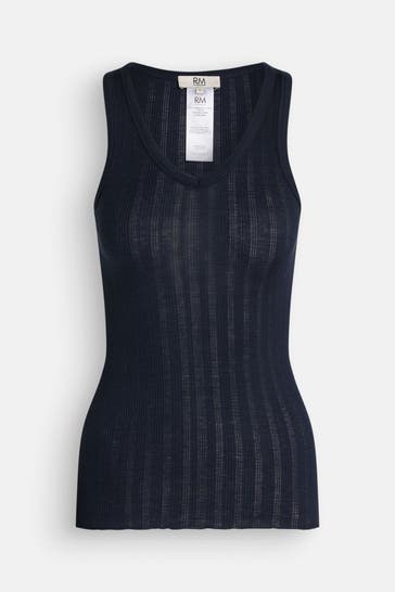 RM BY ROSEMUNDE Top 'Bardot' dunkelblau