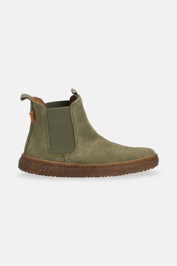 NATURINO Chelsea-Boots oliv
