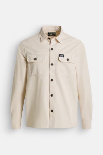 SUPERDRY Overshirt beige