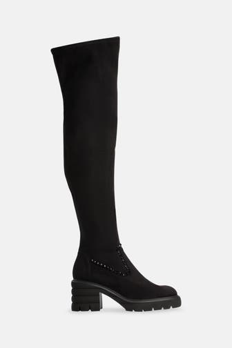 KENNEL & SCHMENGER Overknees 'Bump' schwarz