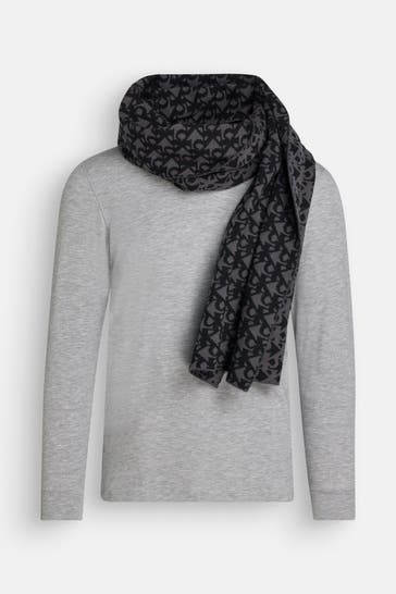 CALVIN KLEIN Schal 'AOP' gemustert