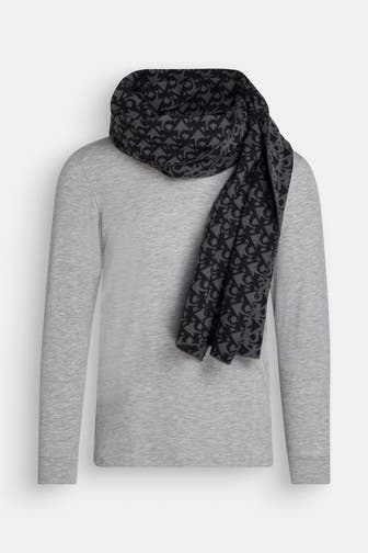 CALVIN KLEIN Schal 'AOP' gemustert