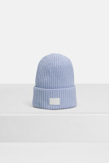 BOGNER Strickmütze 'Lahra' hellblau