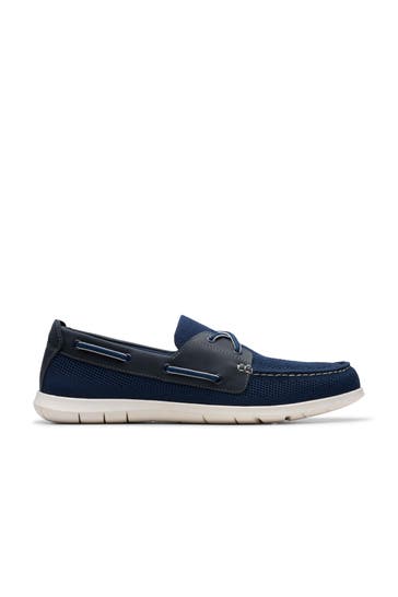 CLARKS Bootsschuhe 'Flexway' dunkelblau Regular Fit