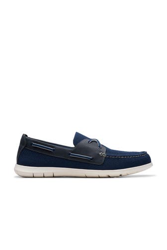 CLARKS Bootsschuhe 'Flexway' dunkelblau Regular Fit
