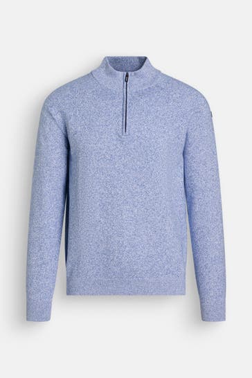 NEW ZEALAND AUCKLAND Strick-Troyer hellblau