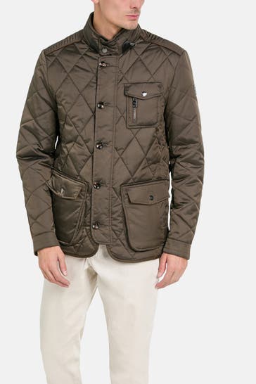 HANDSTICH Steppjacke 'Dickson Classic' braun