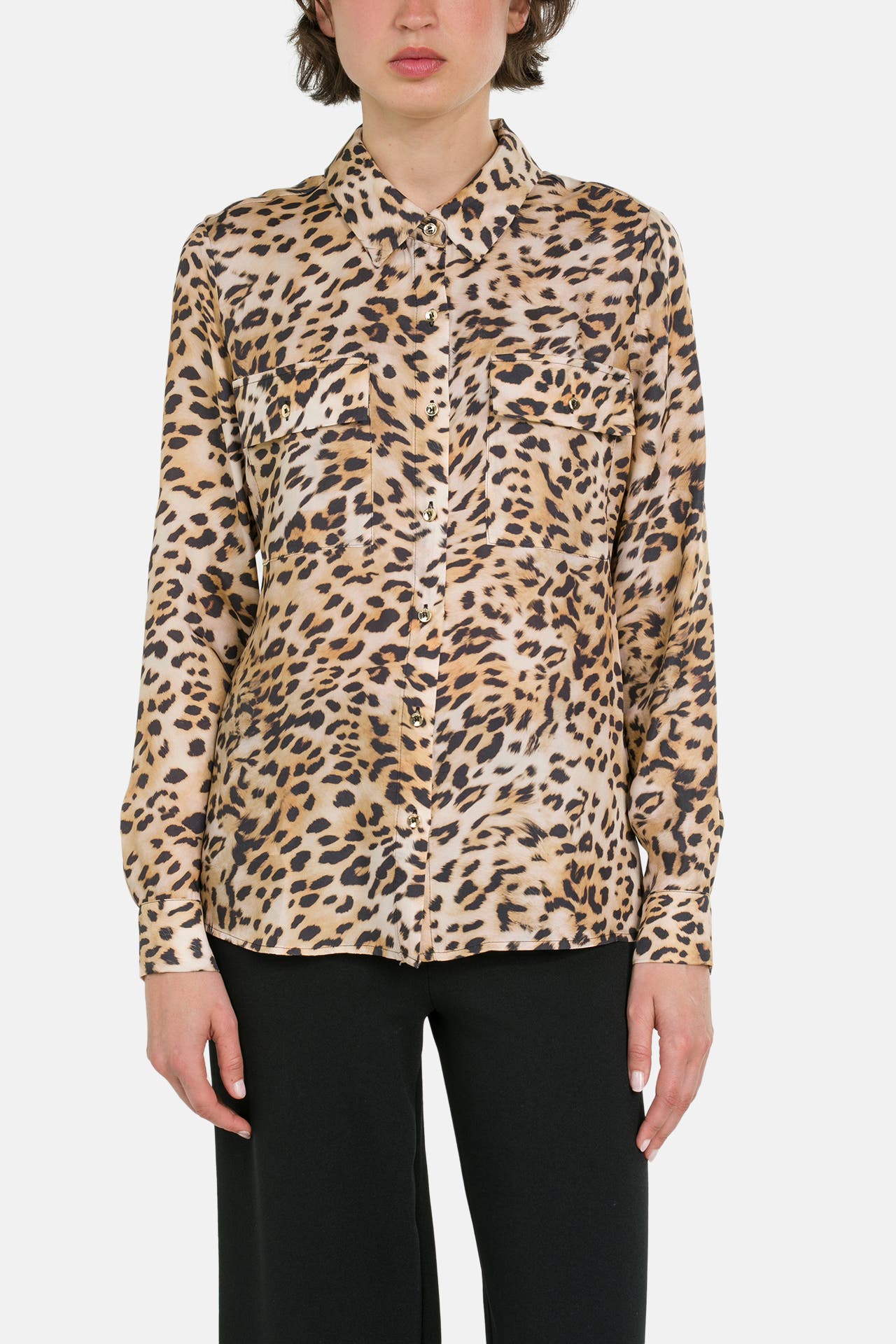 GUESS Casual-Bluse 'Enora' animal, Bild 1