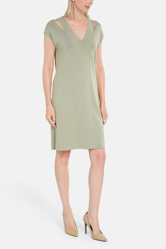 S.OLIVER BLACK LABEL Minikleid graugrün