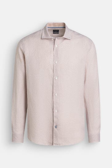 OLYMP Leinen-Hemd Regular Fit