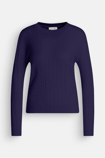 CALVIN KLEIN Strickpullover dunkelblau