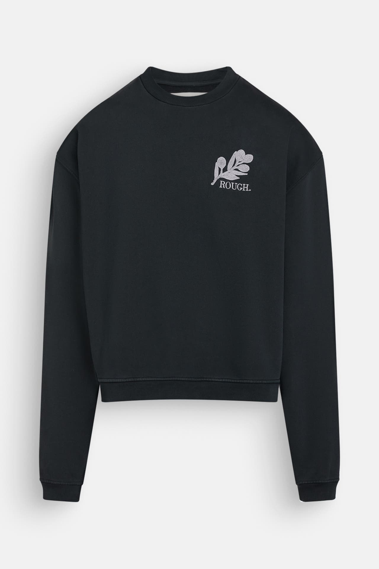 ROUGH. Sweatshirt schwarz, Bild 1