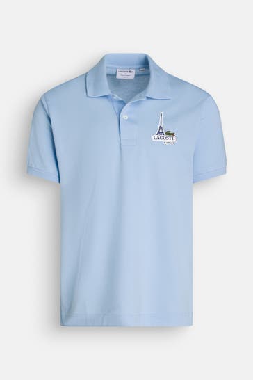 LACOSTE Polo-Shirt hellblau unisex