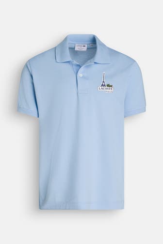 LACOSTE Polo-Shirt hellblau unisex