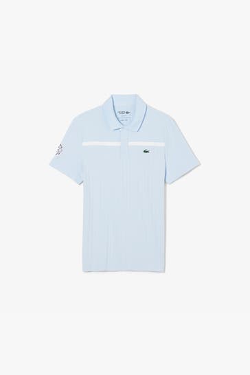 LACOSTE Funktions-Polo hellblau