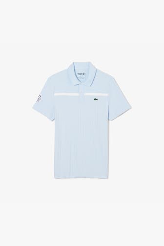 LACOSTE Funktions-Polo hellblau