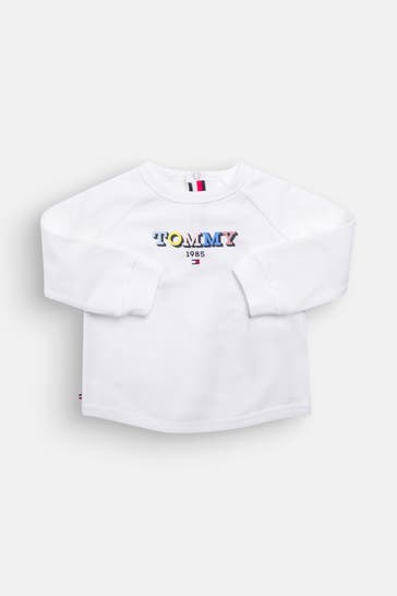 TOMMY HILFIGER Sweatshirt weiß 