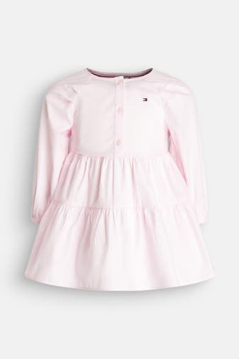 TOMMY HILFIGER Kleid 'Poplin' hellrosa