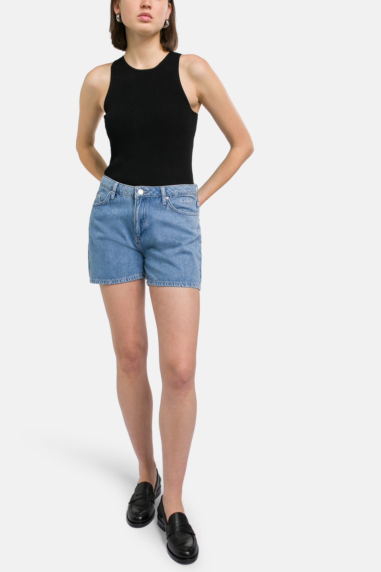 KARL LAGERFELD Jeansshorts blau, Bild 1