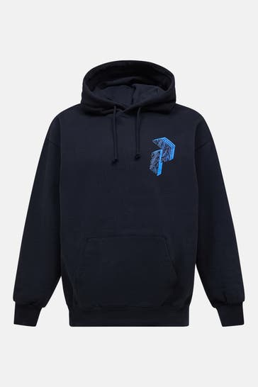 PEAK PERFORMANCE Black Hoodie