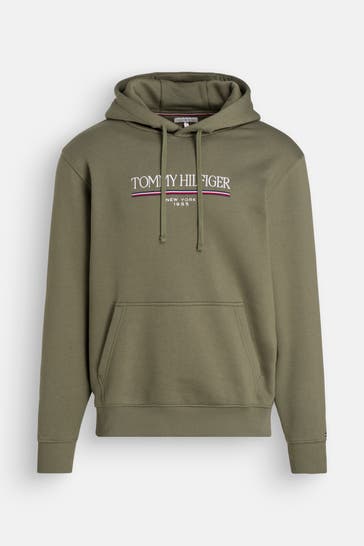 TOMMY HILFIGER Hoodie oliv