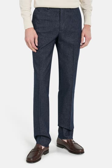 TOMMY HILFIGER - Stoffhose dunkelblau