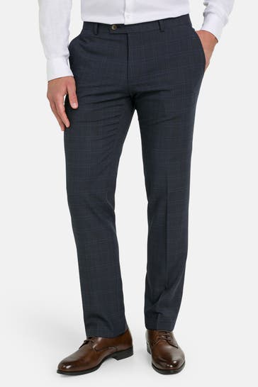 HECHTER Paris Stoffhose kariert Modern Fit