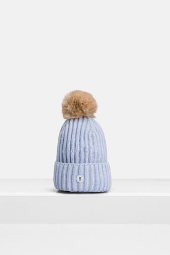 BOGNER Strickmütze 'Ranya' hellblau