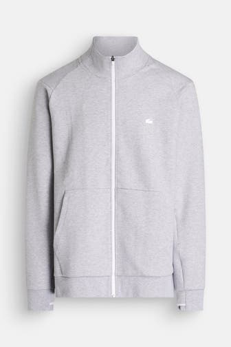 LACOSTE Sweatjacke hellgrau