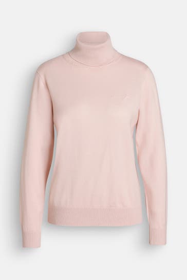 ARMANI EXCHANGE Rollkragenpullover rosa