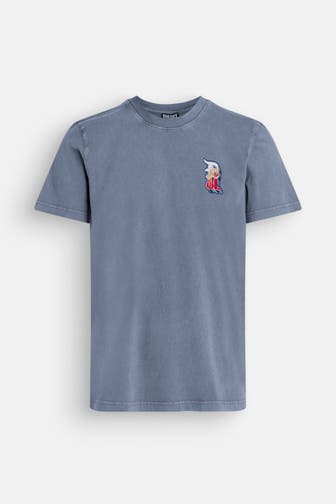 DIESEL T-Shirt graublau