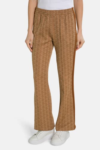 LACOSTE Joggpants camel gemustert