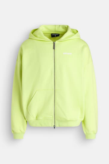 WRSTBHVR Sweatjacke 'Diago' apfelgrün