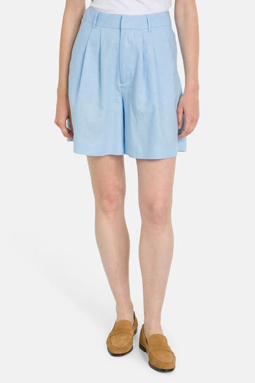 SCOTCH & SODA Leinenmix-Shorts hellblau