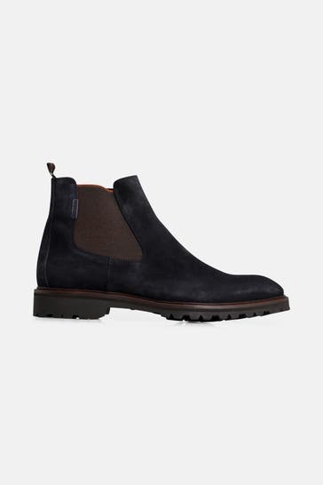 FLORIS VAN BOMMEL Chelsea-Boots 'Sturdi' nachtblau