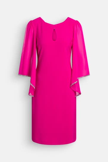 JOSEPH RIBKOFF Kleid magenta