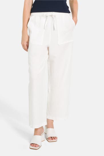 MARC O'POLO DENIM Leinenmixhose ecru