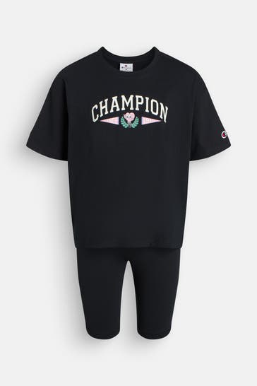 CHAMPION Set: T-Shirt und Shorts