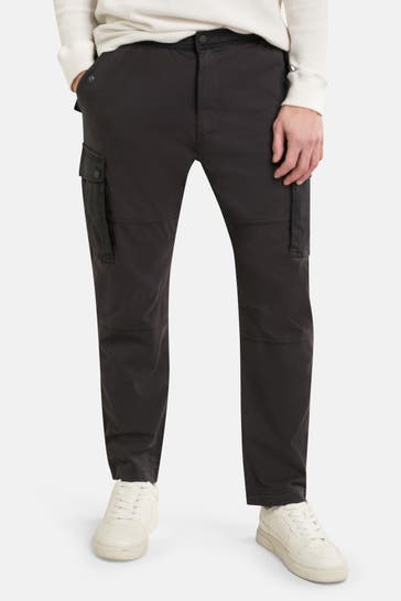 REPLAY Cargohose schwarz