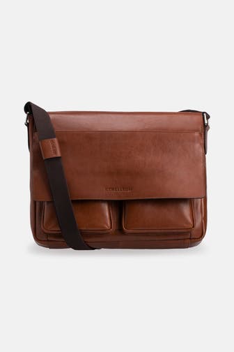 STRELLSON Messenger 'Jeremy' rotbraun