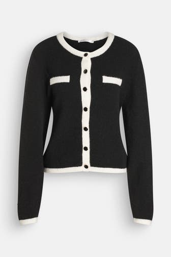 GESTUZ Strickjacke 'Alpha' zweifarbig