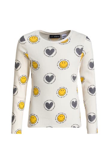 DESIGUAL Longsleeve 'Arlet' gemustert