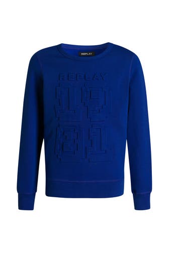 REPLAY Sweatshirt dunkelblau