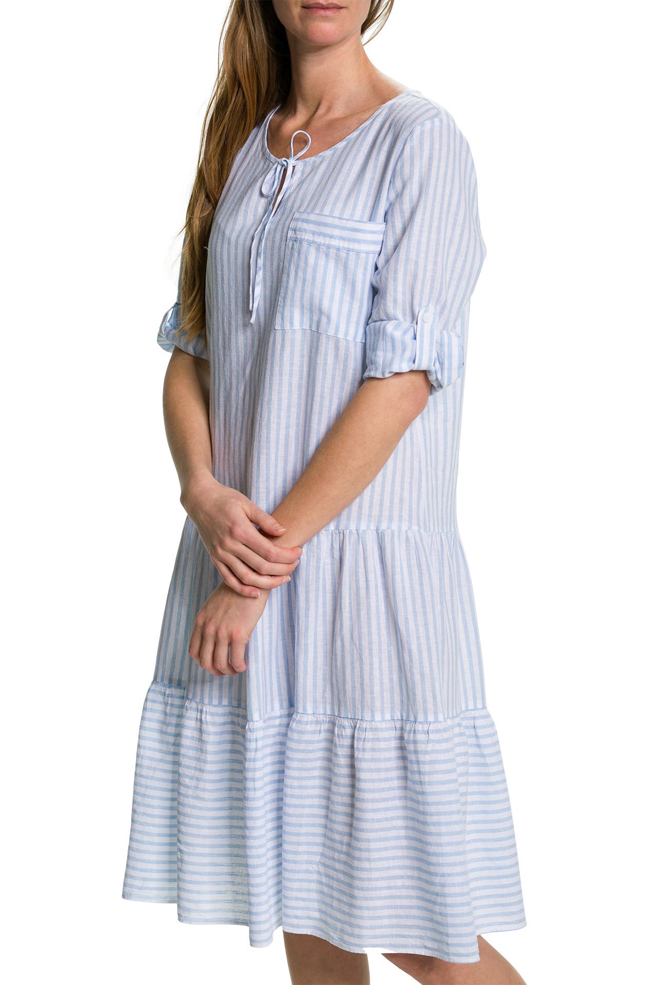 Betty barclay kleid blau weiß gestreift clearance