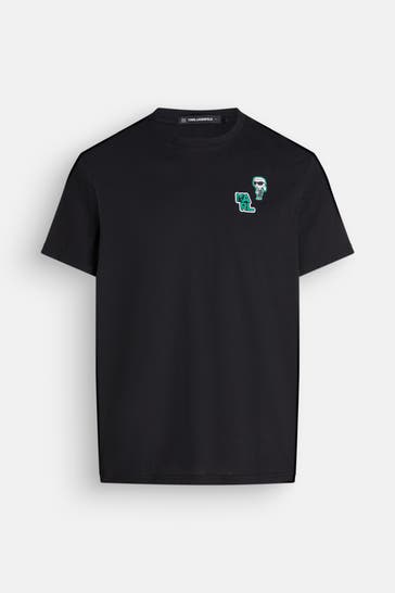 KARL LAGERFELD T-Shirt schwarz