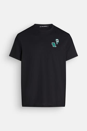 KARL LAGERFELD T-Shirt schwarz
