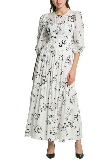 IVY OAK Kleid 'Derja' floral gemustert