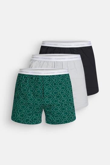 CK UNDERWEAR 3er-Pack Boxer Shorts mehrfarbig