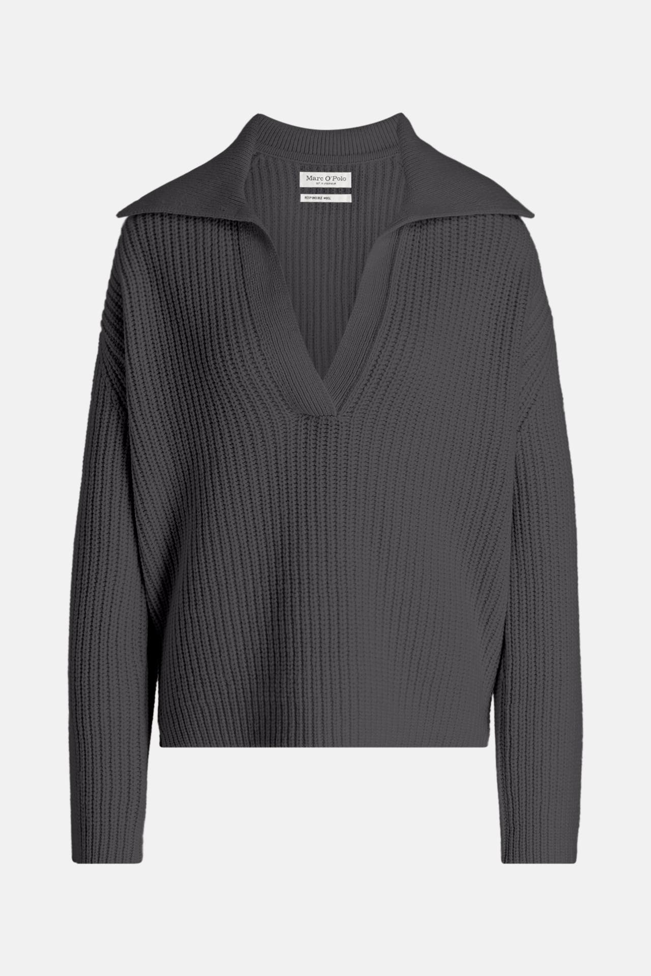 MARC O'POLO Strickpullover dunkelgrau, Bild 1