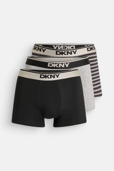 DKNY 3er-Pack Boxer Trunks 'Davis' mehrfarbig